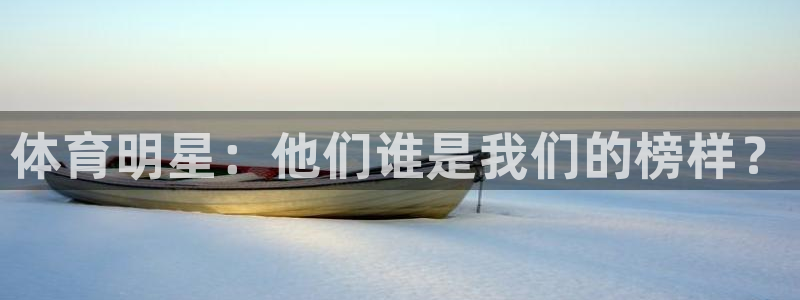 米兰体育官网下载平台注册流程图：体育明星：他们谁是我